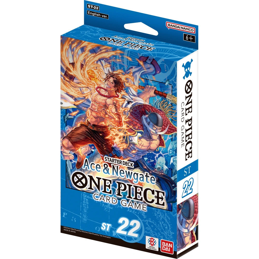 Jeu de cartes One Piece : Deck de démarrage - Ace et Newgate (ST-22)