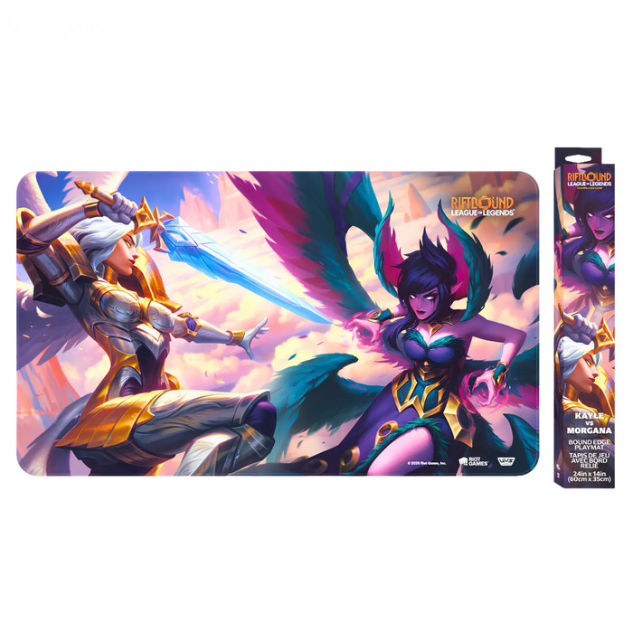 Riftbound: League of Legends - Vendetta Playmat - Kayle vs Morgana