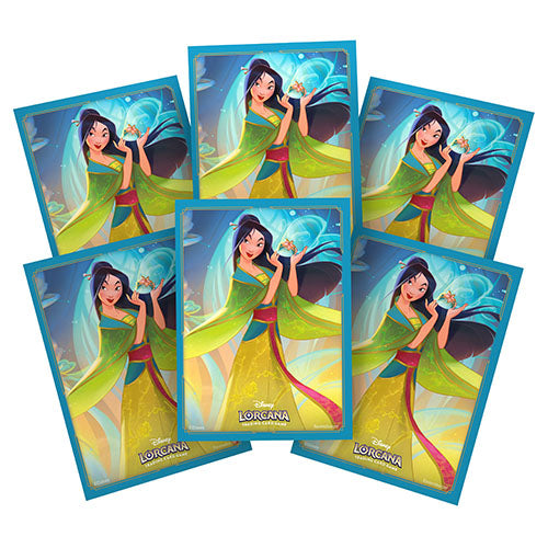 Disney Lorcana: Card Sleeves Mulan (65) Fabled – Thistle Tavern