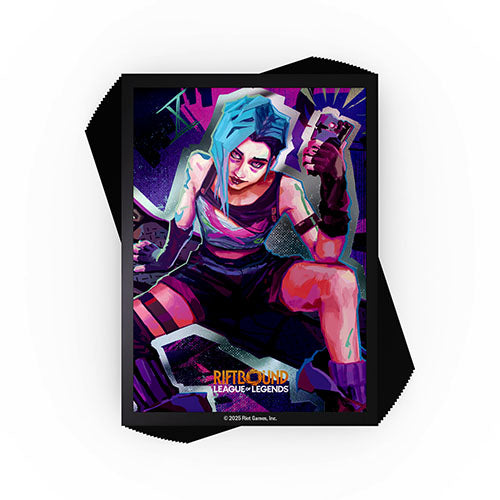 Riftbound: League of Legends TCG - Art Sleeves 100 Pack - Jinx
