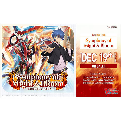 Cardfight!! Vanguard - Symphony Of Might & Bloom Booster