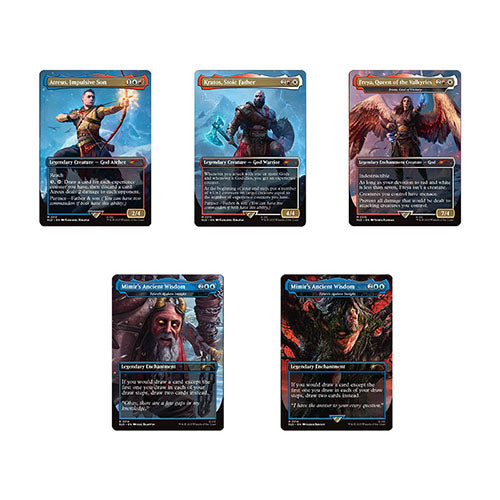 MTG: WPN Exclusive Non Foil Secret Lair - God of War: Norse