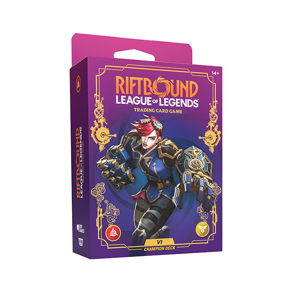 Riftbound: League of Legends TCG - Set Three: Unleashed Champion Deck - Vi