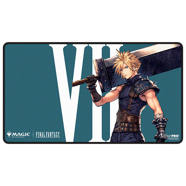 Ultra Pro - Magic: The Gathering - Final Fantasy Cloud, Ex-SOLDIER Black-Stitched Playmat