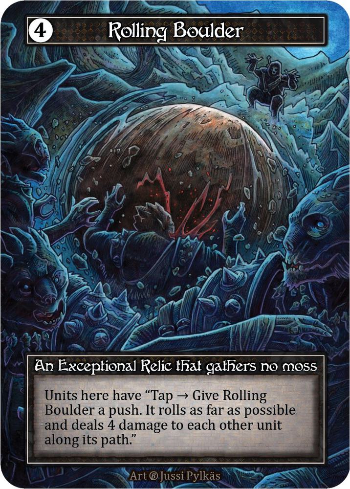 Rolling Boulder