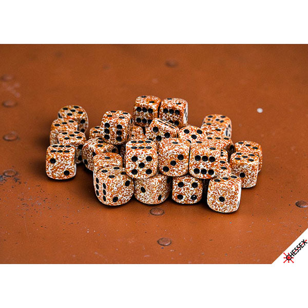 Chessex - Speckled 12mm Dice Block - Rust
