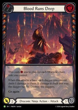 Le sang coule en profondeur