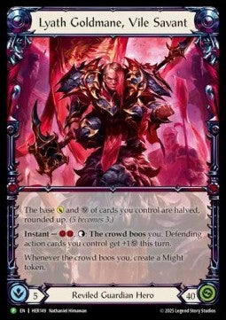 Lyath Goldmane, Vile Savant