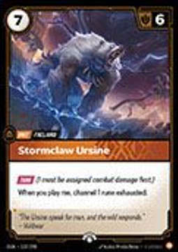 Stormclaw Ursine