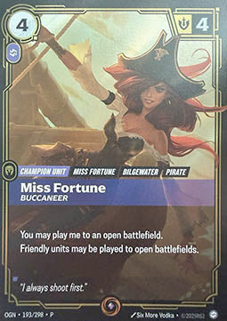 Miss Fortune - Buccaneer