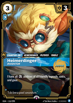 Heimerdinger - Inventeur