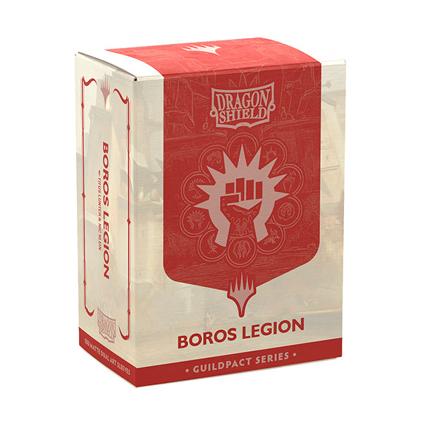 ragon Shield - Dual Matte Art Standard Size Sleeves 100pk - Magic: The Gathering Boros Legion
