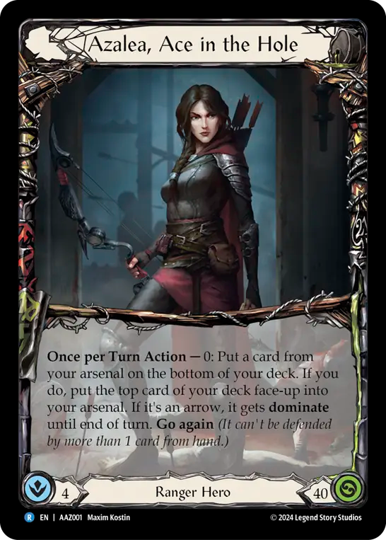 アザレア、穴のエース