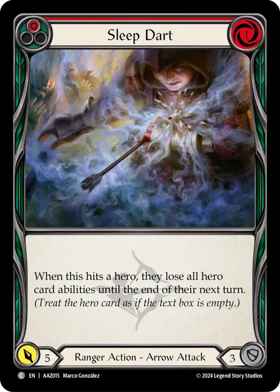 スリープダーツ(レッド)