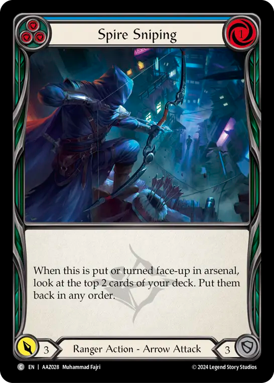 スパイアスナイピング(青)