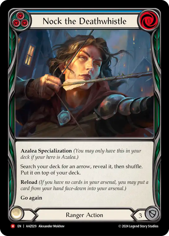 ノック・ザ・デスホイッスル(青)