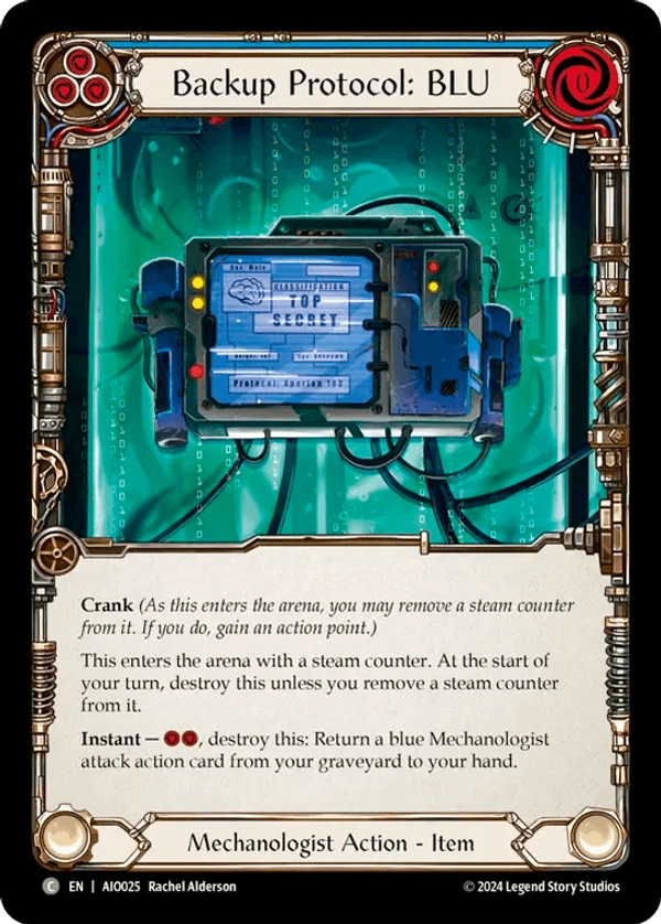 Backup Protocol: BLU (Blue)