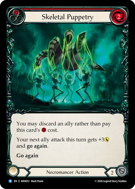 Skeletal Puppetry (Red)
