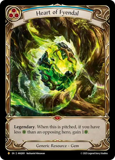Cœur de Fyendal (bleu)