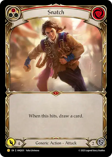 Arraché (rouge)
