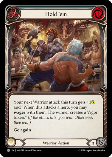 Hold 'em (Blue)