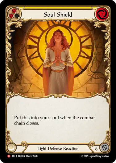 Bouclier d'âme (jaune)