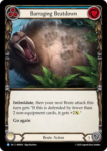 Barrage Beatdown (Bleu)