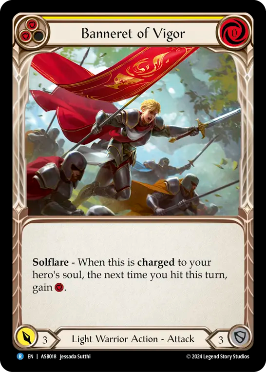 Bannièreet de vigueur (jaune)