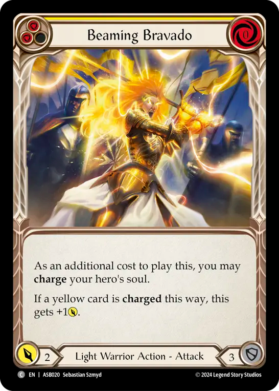 光り輝くブラバド (イエロー)