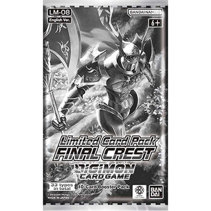 Digimon Card Game: Limited Card Pack - Final Crest LM08