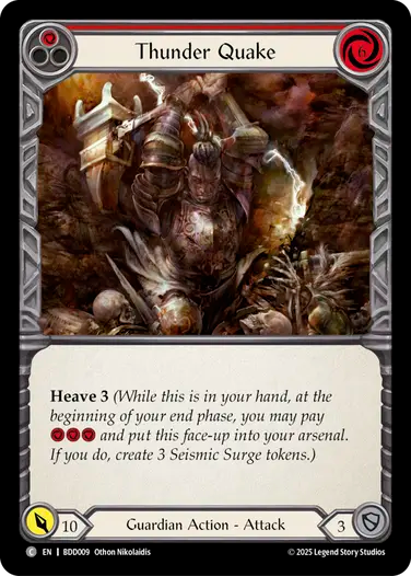 Thunder Quake (Red)