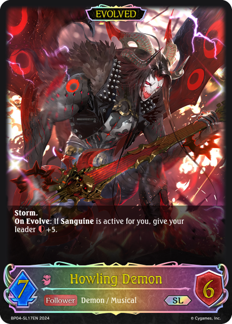 Howling Demon (Evolved)