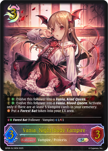Vania, Nightshade Vampire