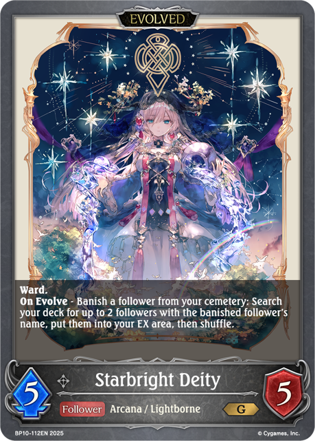 Starbright Deity (Evolved)