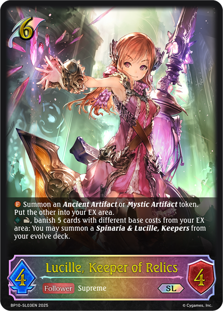 Lucille, Keeper of Relics