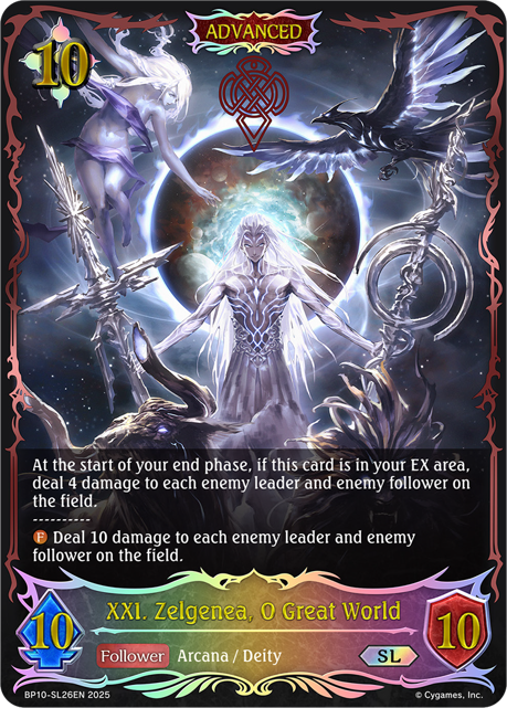 XXI. Zelgenea, O Great World