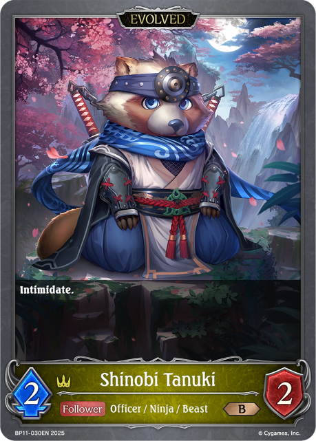 Shinobi Tanuki (Evolved)