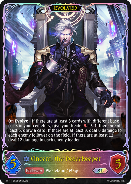 Vincent, the Peacekeeper (Evolved)