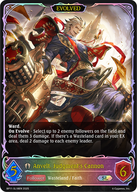 Anvelt, Judgment's Cannon (Evolved)