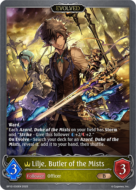 Lilje, Butler of the Mists (Evolved)