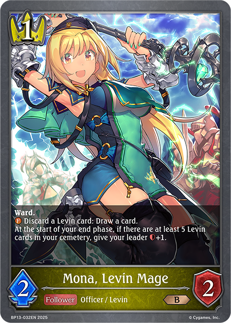 Mona, Levin Mage