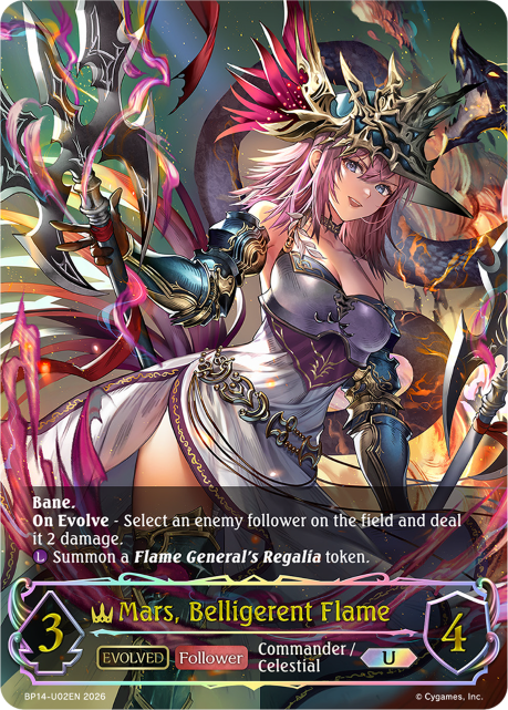 Mars, Belligerent Flame (Evolved)