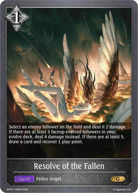Resolve of the Fallen