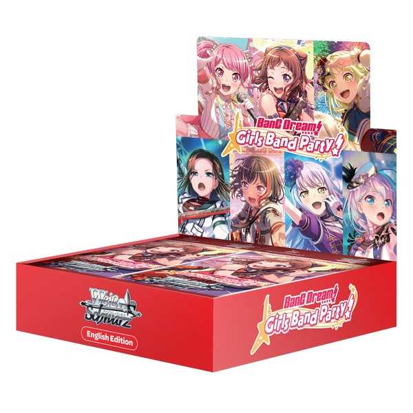 Pack Booster Weiss Schwarz : BanG Dream ! Fête du groupe de filles ! 5e anniversaire