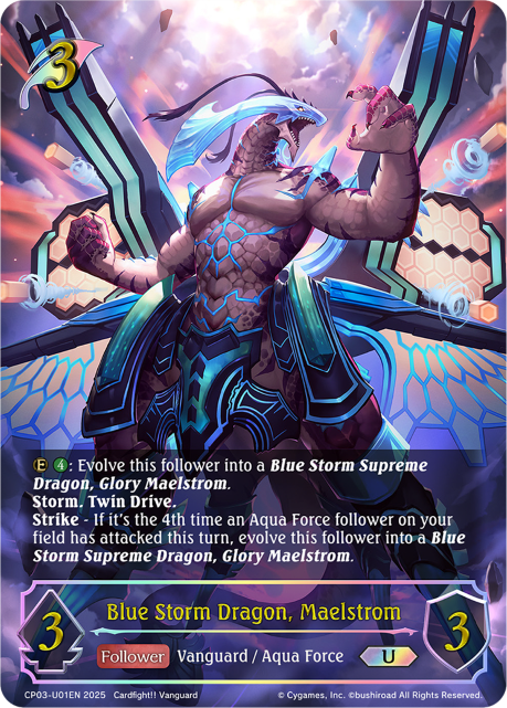 Blue Storm Dragon, Maelstrom