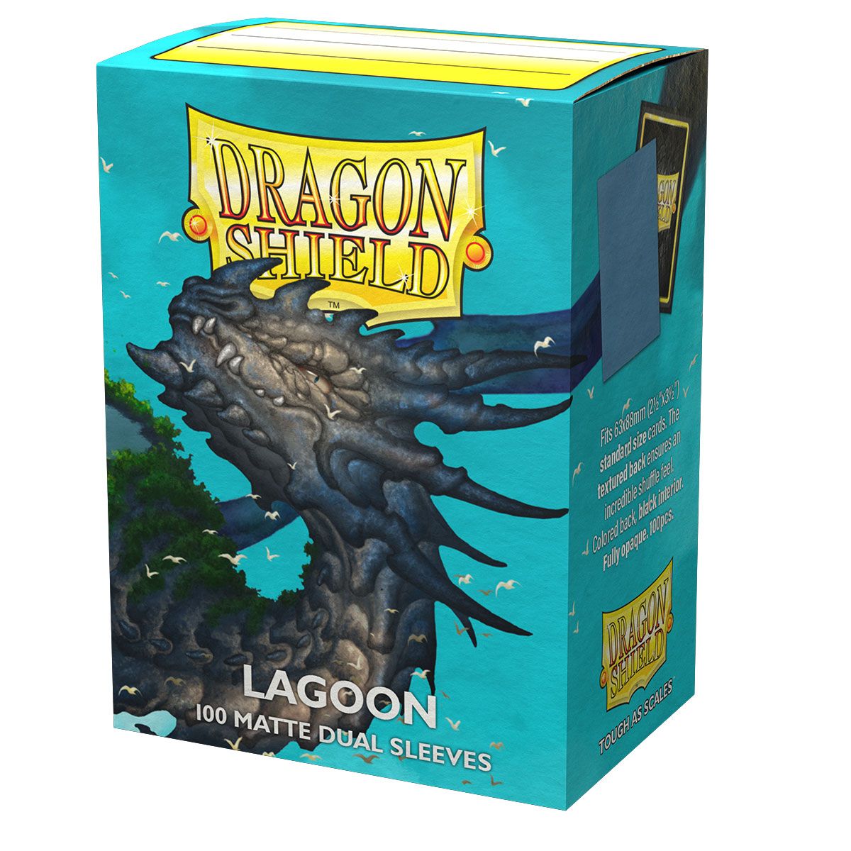 Dragon Shield – Standard size – Dual Matte – Lagoon