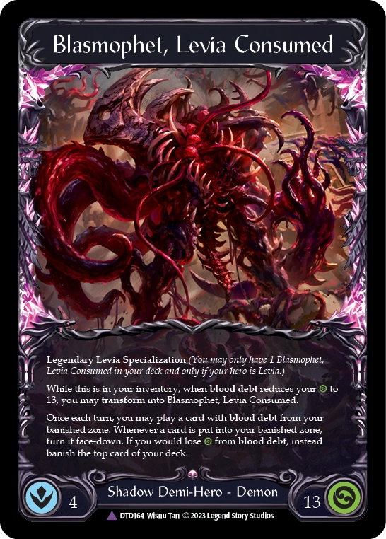 Levia, Redeemed // Blasmophet, Levia Consumed