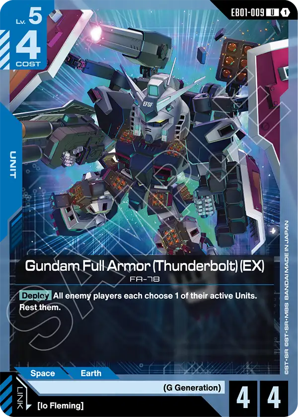 Gundam Full Armor Thunderbolt EX