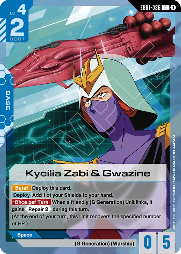 Kycilia Zabi and Gwazine