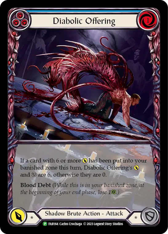 Diabolic Offering (Blue)